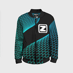 Бомбер детский Zotye electro hexagon, цвет: 3D-черный