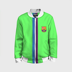 Бомбер детский Barcelona fc sport line, цвет: 3D-белый