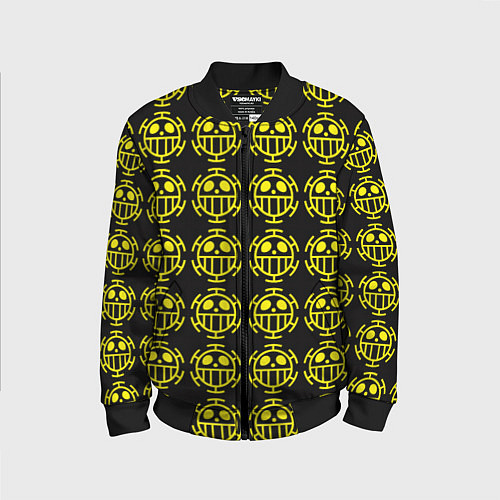 Детский бомбер One piece pirate king pattern / 3D-Черный – фото 1