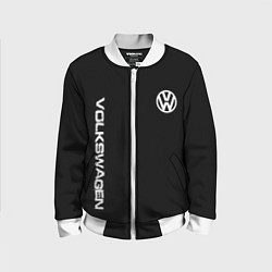 Детский бомбер Volkswagen logo white