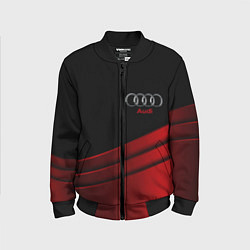 Детский бомбер AUDI carbon metal