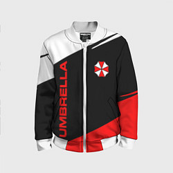 Бомбер детский Umbrella corporation - resident evil, цвет: 3D-белый