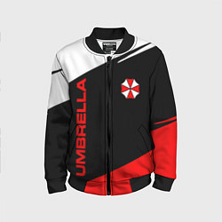 Бомбер детский Umbrella corporation - resident evil, цвет: 3D-черный