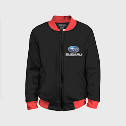 Детский бомбер Subaru logo auto