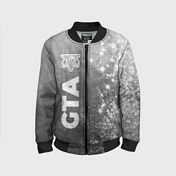Детский бомбер GTA - grey gradient по-вертикали