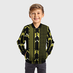 Бомбер детский Закулисье классика на чёрном фоне, цвет: 3D-черный — фото 2