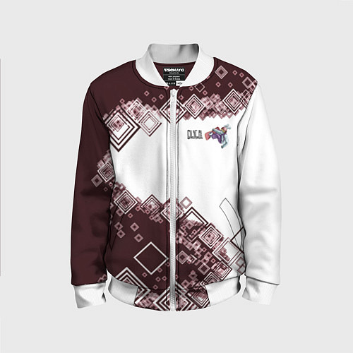 Детский бомбер Снуоборд / 3D-Белый – фото 1