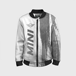 Бомбер детский Mini - white gradient по-вертикали, цвет: 3D-черный