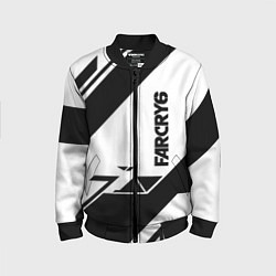 Бомбер детский Farcry6 геометрия полосы, цвет: 3D-черный