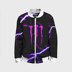 Детский бомбер Monster energy neon storm