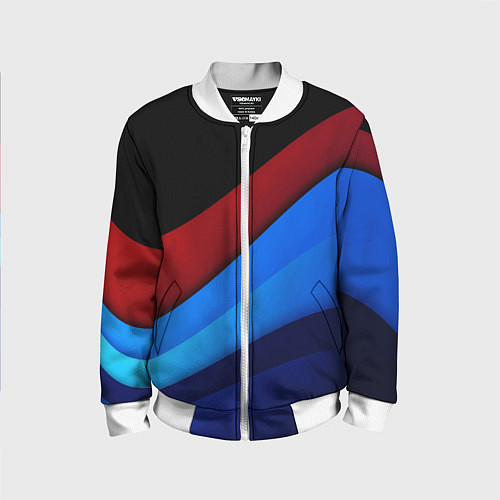 Детский бомбер Multicoloured / 3D-Белый – фото 1