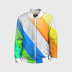 Детский бомбер Striped