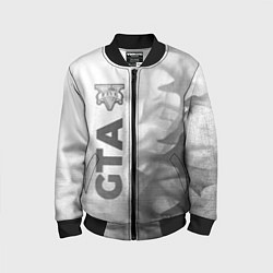 Детский бомбер GTA - white gradient по-вертикали