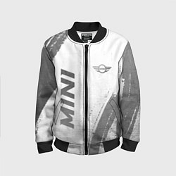 Детский бомбер Mini - white gradient вертикально