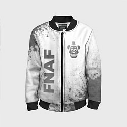 Детский бомбер FNAF - white gradient вертикально