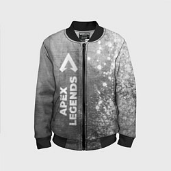 Детский бомбер Apex Legends - grey gradient по-вертикали