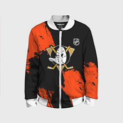 Детский бомбер Анахайм Дакс - оранжевая краска