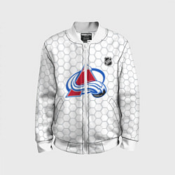 Бомбер детский Колорадо Эвеланш - белые соты, цвет: 3D-белый