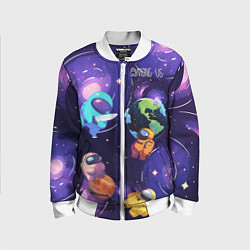 Детский бомбер Among Us космос