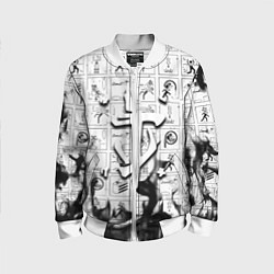 Детский бомбер Doom x portal fire