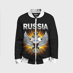 Детский бомбер Серебрянный орёл