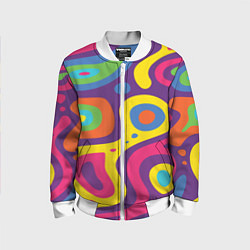 Детский бомбер Abstract tac