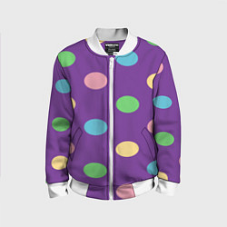 Бомбер детский Radius color, цвет: 3D-белый