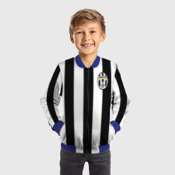 Бомбер детский Juventus: Pirlo, цвет: 3D-синий — фото 2