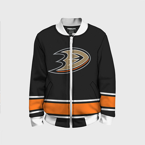 Детский бомбер Anaheim Ducks Selanne / 3D-Белый – фото 1