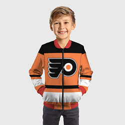 Бомбер детский Philadelphia Flyers, цвет: 3D-красный — фото 2