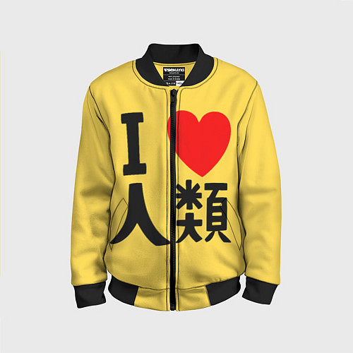 Детский бомбер No game no life Sora / 3D-Черный – фото 1