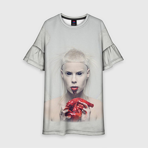 Детское платье Die Antwoord: Blooded Heart / 3D-принт – фото 1