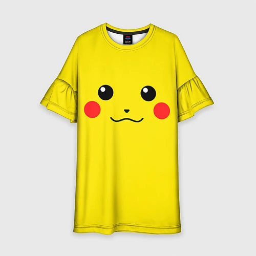 Детское платье Happy Pikachu / 3D-принт – фото 1