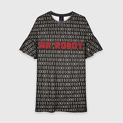 Детское платье Mr. Robot: Binary code