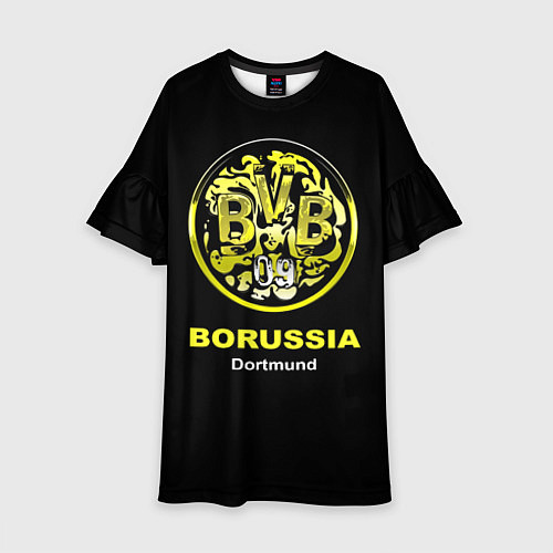 Детское платье Borussia Dortmund / 3D-принт – фото 1