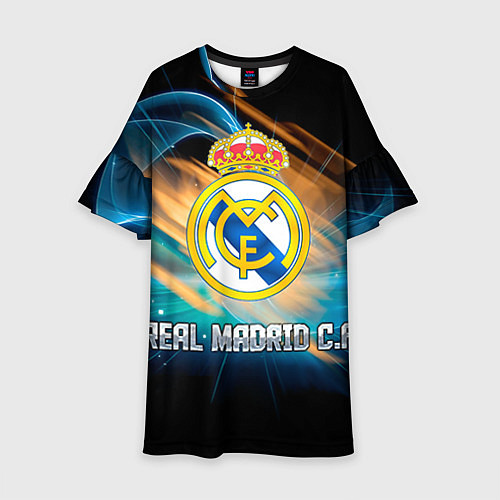Детское платье Real Madrid / 3D-принт – фото 1