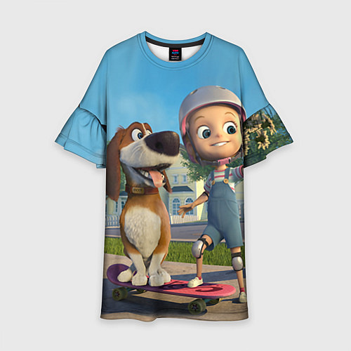 Детское платье Оззи и подружка / 3D-принт – фото 1