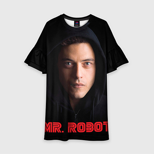 Детское платье Mr. Robot / 3D-принт – фото 1