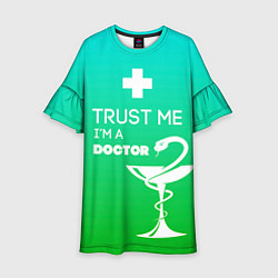 Детское платье Trust me, i'm a doctor