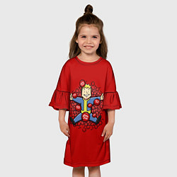 Платье клеш для девочки Nuka Cola Paradise, цвет: 3D-принт — фото 2