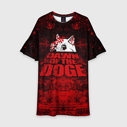 Платье клеш для девочки Dawn of the Doge, цвет: 3D-принт