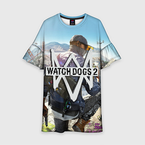 Детское платье Watch Dogs 2 / 3D-принт – фото 1