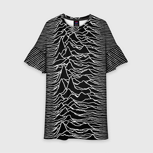 Детское платье Joy Division: Unknown Pleasures / 3D-принт – фото 1