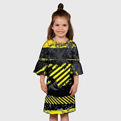 Платье клеш для девочки Grunge Line, цвет: 3D-принт — фото 2