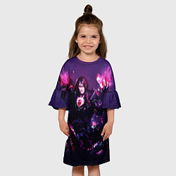 Платье клеш для девочки Тарик, цвет: 3D-принт — фото 2