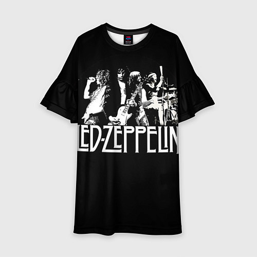 Детское платье Led Zeppelin: Mono / 3D-принт – фото 1
