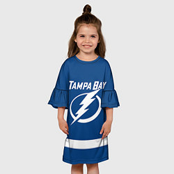 Платье клеш для девочки Tampa Bay: Nesterov, цвет: 3D-принт — фото 2