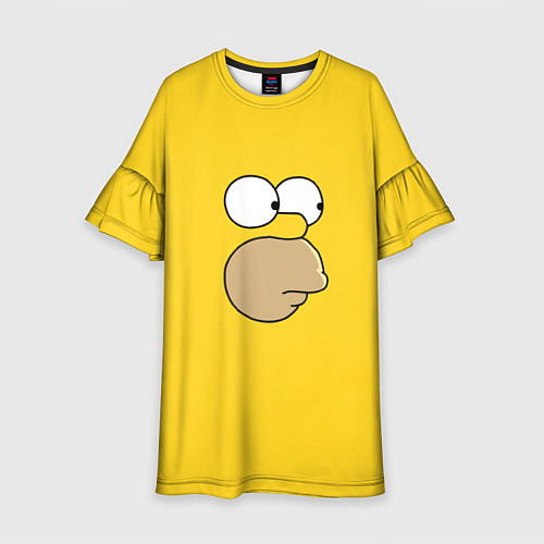 Детское платье Гомер стесняется / 3D-принт – фото 1