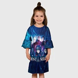 Платье клеш для девочки Ghost In The Shell 10, цвет: 3D-принт — фото 2