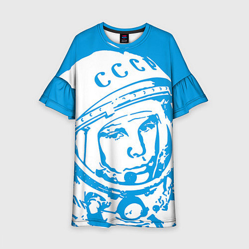 Детское платье Гагарин: CCCP / 3D-принт – фото 1